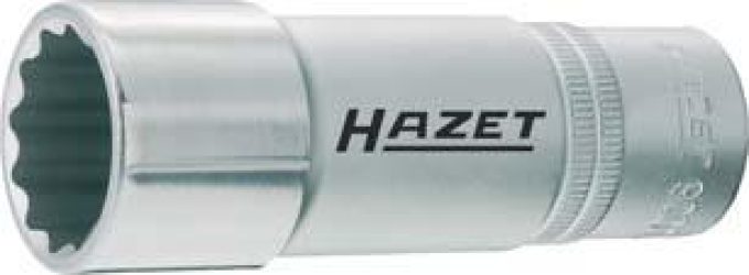 Adaptér nástrčných kľúčov 12-hranný 1/2" 30 mm dlhý Hazet