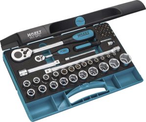 Sada nástrčných kľúčov 953SPC 1/4" a 1/2" 47-dielna Hazet