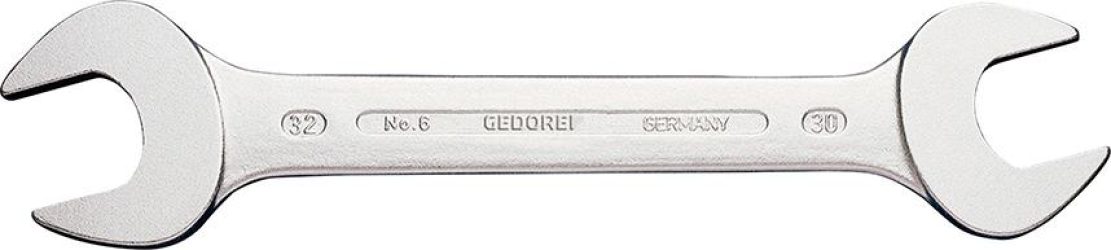 Obojstranný otvorený kľúčDIN3110 55 x 60 mm Gedore