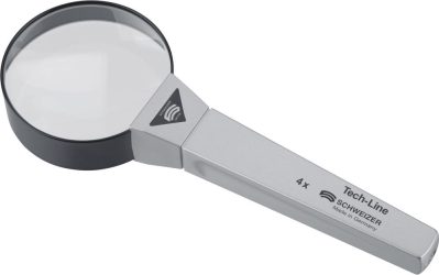 Ručná lupa Tech-Line D65 mm 4-násobná SCHWEIZER