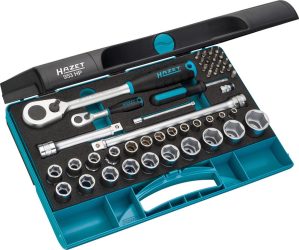 Sada nástrčných kľúčov 953HP 1/4" a 1/2" 47-dielna Hazet