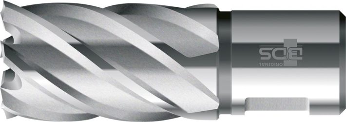 Vrták jadrový krátky KBK HSS stopka Weldon 60/30 mm BDS