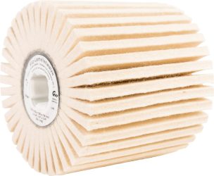 Plstený lamelový leštiaci valec 100X100x19 mm D5 H40 FORMAT
