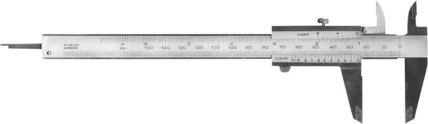 Vreckové posuvné meradlo s nastavením 150 mm ľavé FORTIS