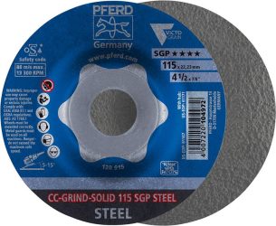 Brúsny kotúč CC-Grind Solid SGP STEEL 115 mm PFERD