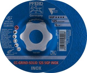 Brúsny kotúč CC-Grind Solid SGP INOX 125 mm PFERD