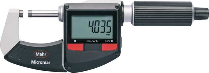 Strmeňový mikrometer IP40 digitálny 0 – 25 mm MAHR