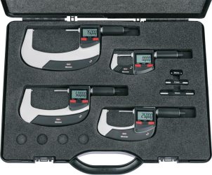 Strmeňový mikrometer IP65 EWR-i digitálny 0 – 100 mm MAHR