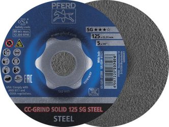 Brúsny kotúč CC-Grind Solid STEEL 125 mm PFERD