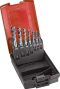 Strojové závitníky DIN376 HSSE typ INOX 6HX M3-M12 FORMAT GT