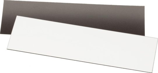 Magnetická etiketa biela 30x0