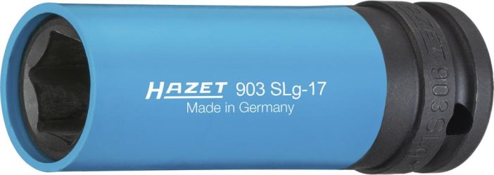 Silový adaptér pre nástrčné kľúče s plastovým puzdrom 1/2" 17 x 85 mm Hazet