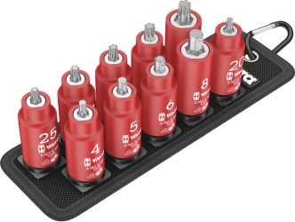 Adaptér pre skrutkovač sada 3/8" VDE T20-45 a I-6-hran. 4-8 mm Wera
