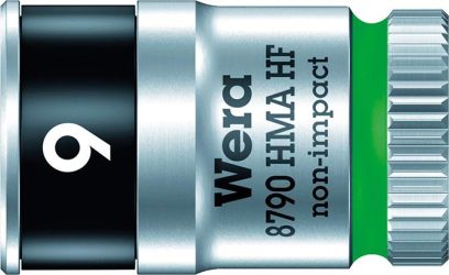 Adaptér nástrčných kľúčov 6-hranný 1/4" 9 mm s pridržiavacou funkciou Wera
