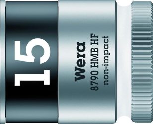 Adaptér nástrčných kľúčov 6-hranný 3/8" 15 mm s pridržiavacou funkciou Wera
