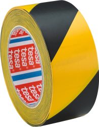 Tesa 4169 žltá/čierna výstražná páska 33 m x 50 mm