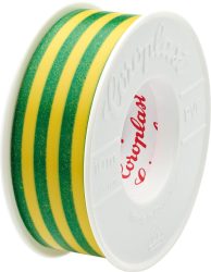 Izolačná páska 302 10 m x 15 mm zelená/žltá Coroplast