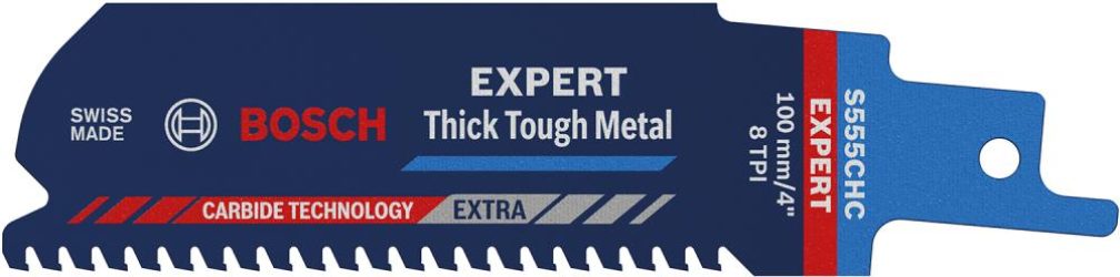 List pre šablovitú pílu EXPERT S 555 CHC Bosch