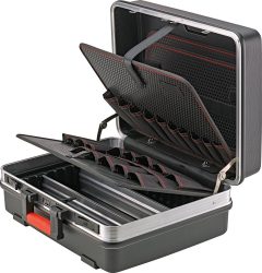 Kufrík na náradie 470x365x200 mm ABS tabuľa s taškami FORMAT