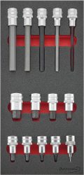 Modul na náradie 1/3 pre adaptéry pre nástrčný kľúč 1/2" vnútorný šesťhran FORMAT