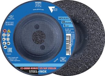 Brúsny kotúč SGP CC-GRIND-ROBUST STEELOX 125 mm VICTOGRAIN Pferd
