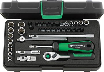 Sada nástrčných kľúčov 1/4" 40D/40TX/44KTX/32/6QR v plastovom boxe Stahlwille