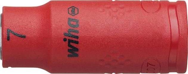 Adaptér nástrčných kľúčov 6-hranný 1/4" 7 mm VDE Wiha