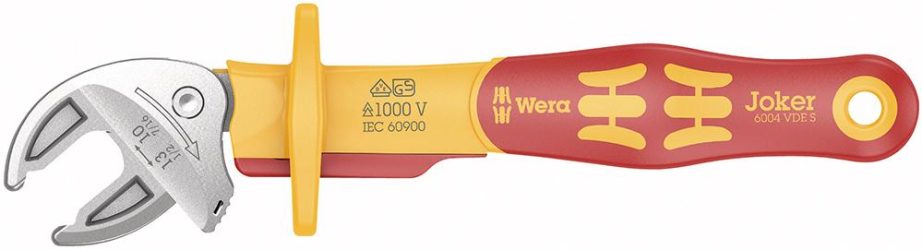 Otvorený kľúč Joker S samonastaviteľný VDE 10-13 mm Wera