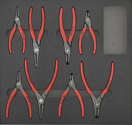 Modul na náradie 1/3 pre kliešte na poistné krúžky Knipex
