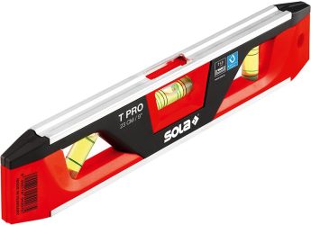 Hliníkovo-plastová vodováha Torpedo T-Pro T-Pro Dĺžka 23cm
