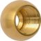 Mosadzný guľový adaptér 15 mm NPT záv. 1/8" IBT