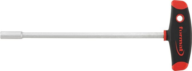 Nástrčkový kľúč s T rukoväťou 7x230mm FORMAT