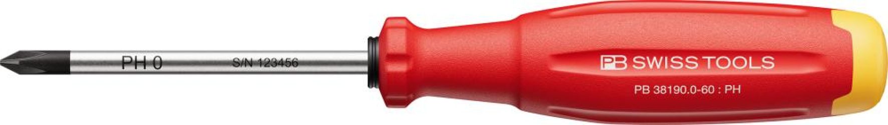 Skrutkovač PH0x 60mm SwissGrip EVO PB Swiss