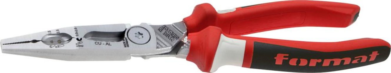Elektroinštalačné kliešte 180 mm 6in1 Elektro leštené