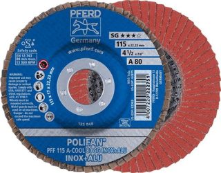 Lamelový brúsny kotúč A-COOL SG rovný 115 mm K80 Pferd