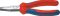 Ploché kliešte leštené s viaczložkovými rukoväťami 160 mm KNIPEX