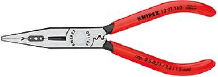 Prepojovacie kliešte s plastovými rukoväťami 160 mm KNIPEX