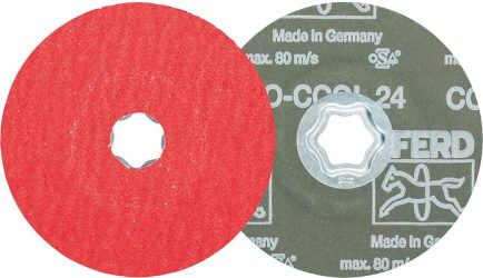Fíbrový brúsny kotúč CC-FS CO-COOL 125 mm K120 PFERD