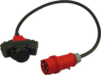 Trojnásobný rozdeľovač IP44 1 m H07RN-F5G2