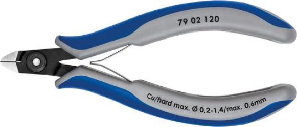 Presné bočné štiepacie kliešte 7902 120 mm KNIPEX