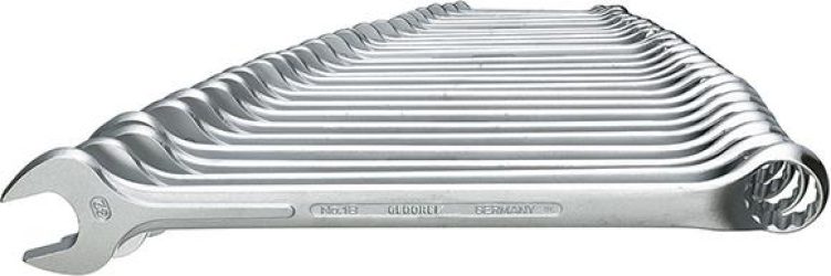 Sada kombinovaných očkových a vidlicových kľúčov DIN3113B 6-32 mm 26-dielna