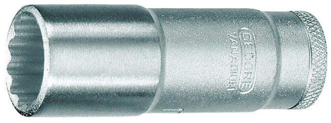 Nadstavec nástrčného kľúča 12-hranný 3/8" 19mmGedore