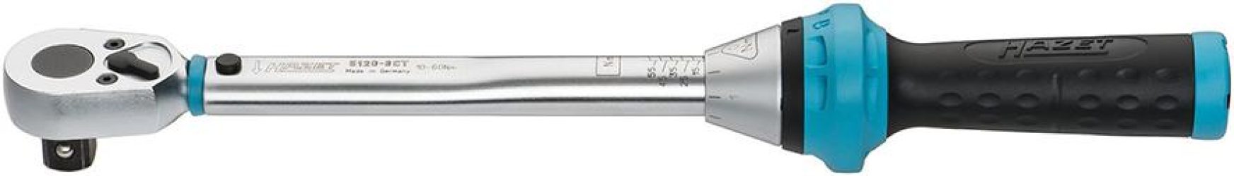 Momentový kľúč 5120-3CT 10 – 60 Nm 1/2" Hazet