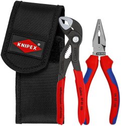 Súprava klieští 2-dielna v taške na opasok Knipex
