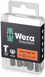 Bit Impaktor 1/4" DIN 3126 E6