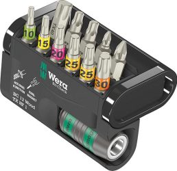 Súprava bitov Bit-Check 12 Wood TX HF 1 Wera