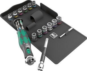 Súprava zásobníka rační 3/8" Zyklop Pocket 27-dielna Wera
