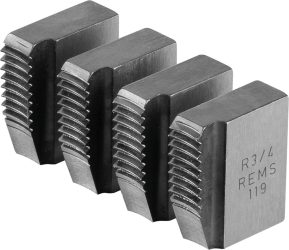 Rezné čeľuste R 3/4 Rems Rúrový závit R kužeľový pr. ISO 7-1