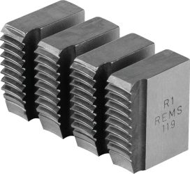 Rezné čeľuste R 1 Rems Rúrový závit R kužeľový pr. ISO 7-1