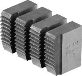 Rezné čeľuste R 1 1/2 Rems Rúrový závit R kužeľový pr. ISO 7-1